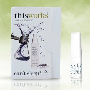 🌼 New 🌼 THIS WORKS Deep Sleep Pillow Spray 2.5 ml/0.08 Fl Oz Travel Size